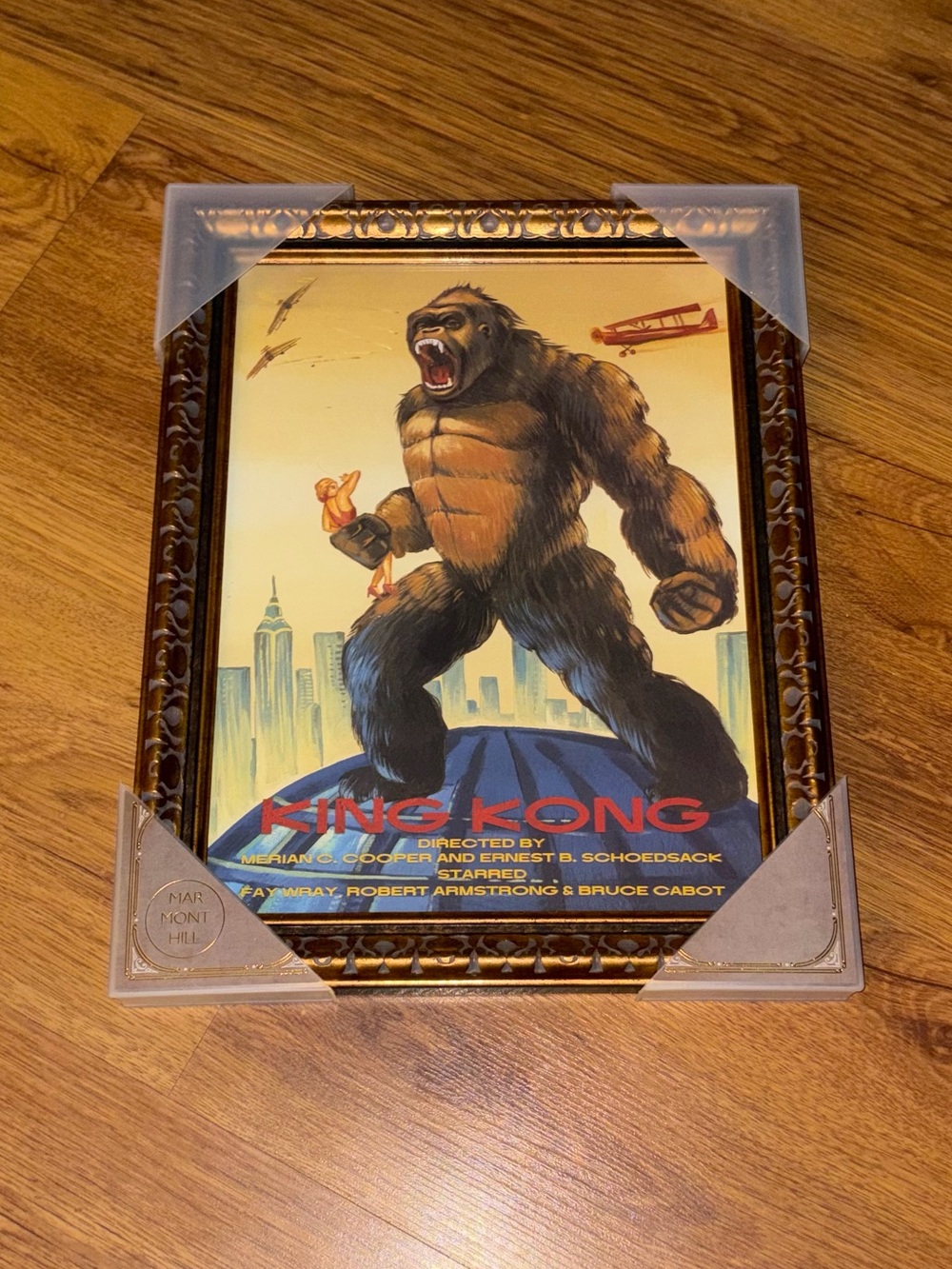 King Kong Vintage Movie Poster Framed Art